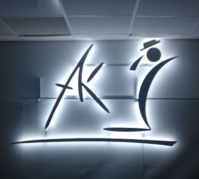 LED Rückleuchterbuchstabe Acryl