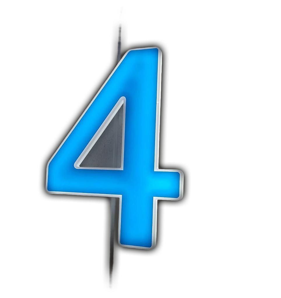 LED Rückleuchterbuchstabe Acryl