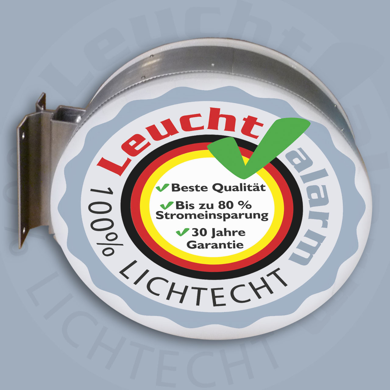 Digitaldruck für Leuchtkasten High End  rund 2 seitig