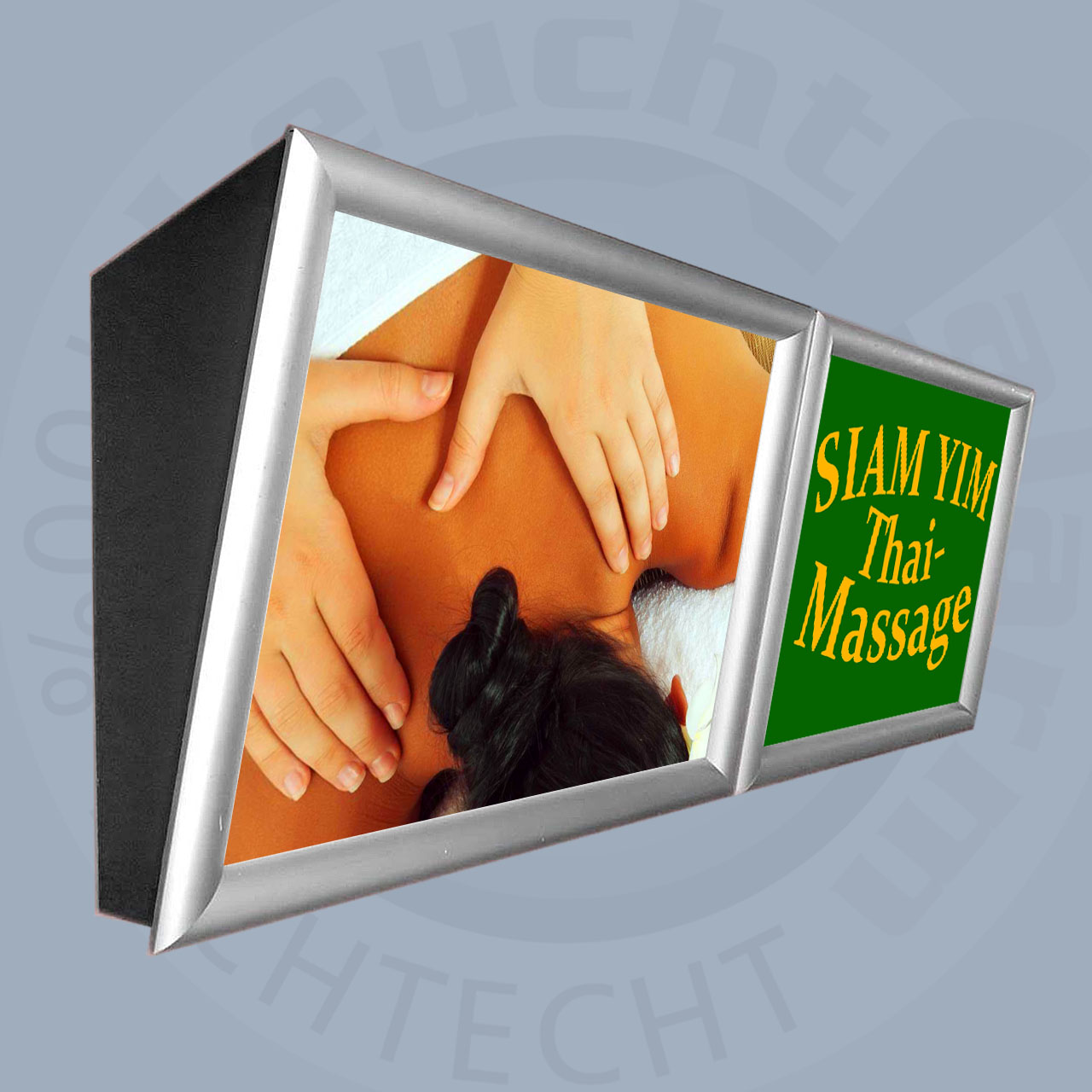 Digitaldruck für Menüboard Klapprahmen