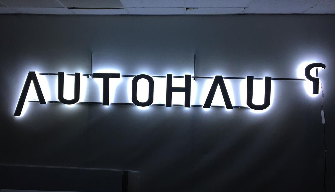 LED Rückleuchterbuchstabe Acryl