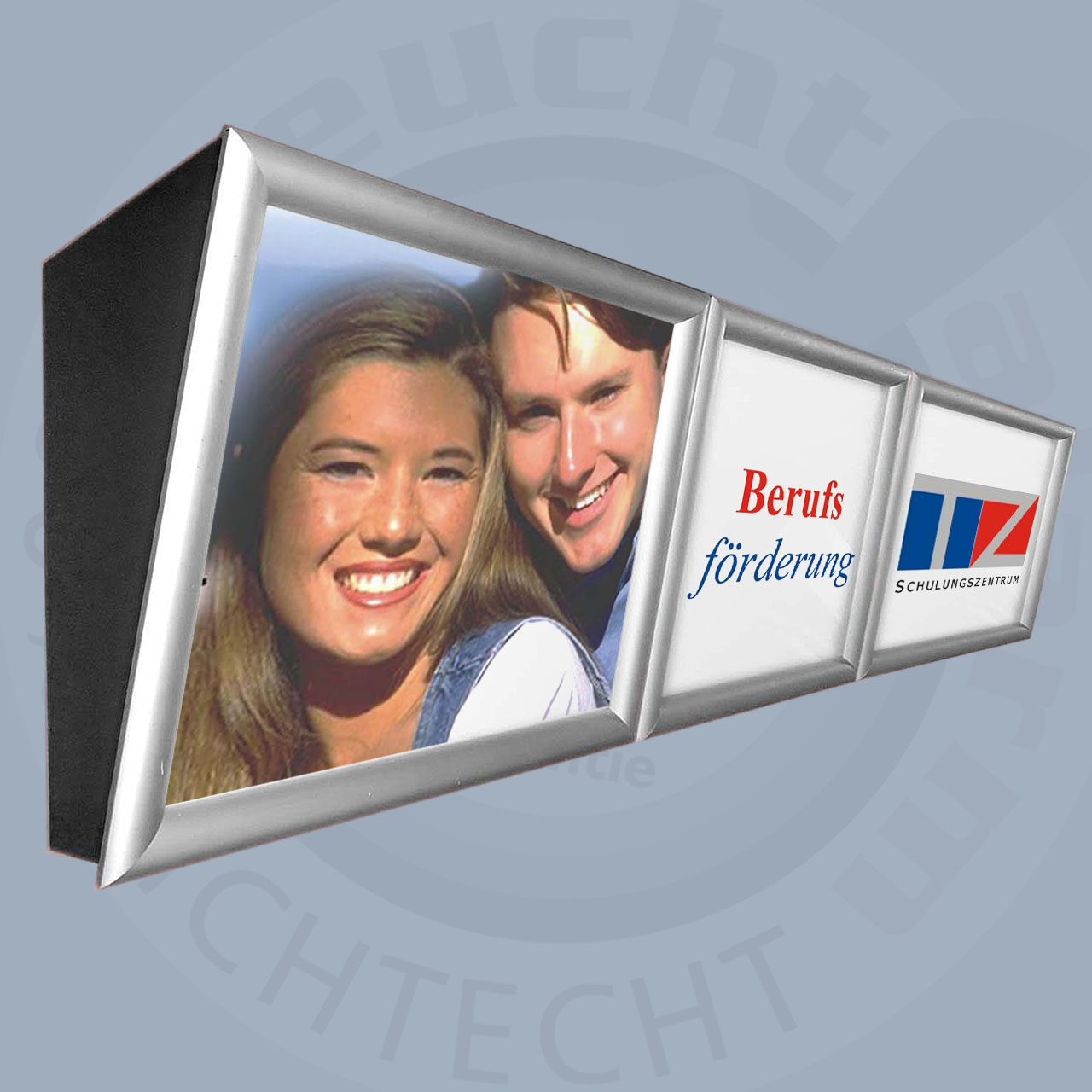 Digitaldruck für Menüboard Klapprahmen