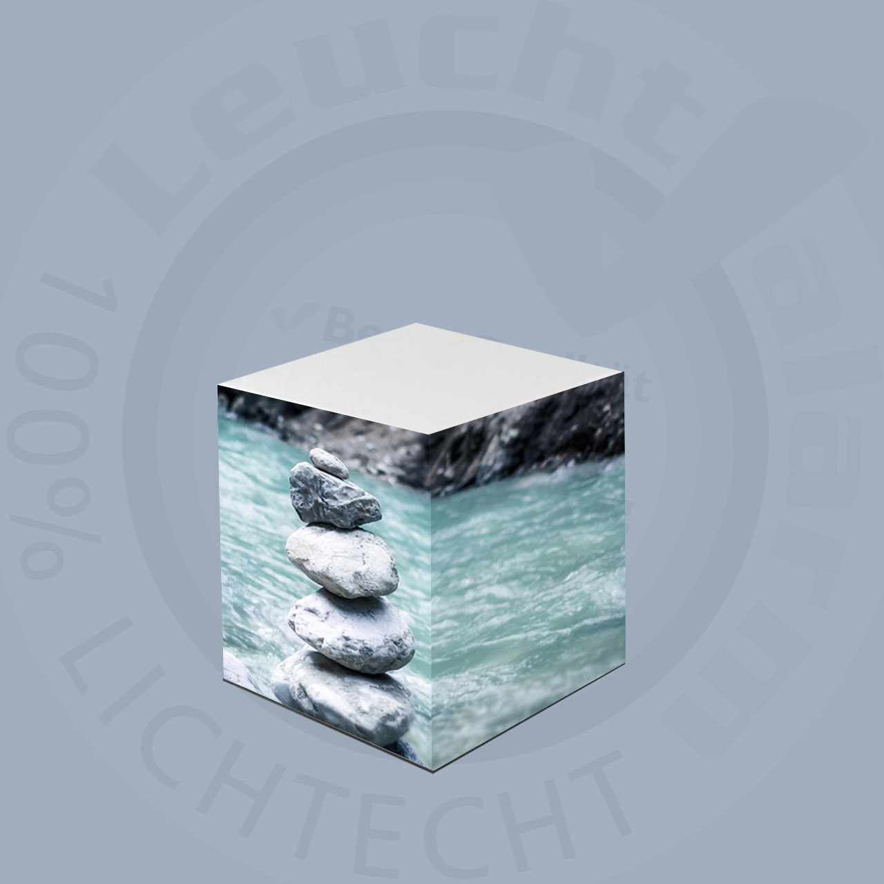 Digitaldruck für Leuchtsäule