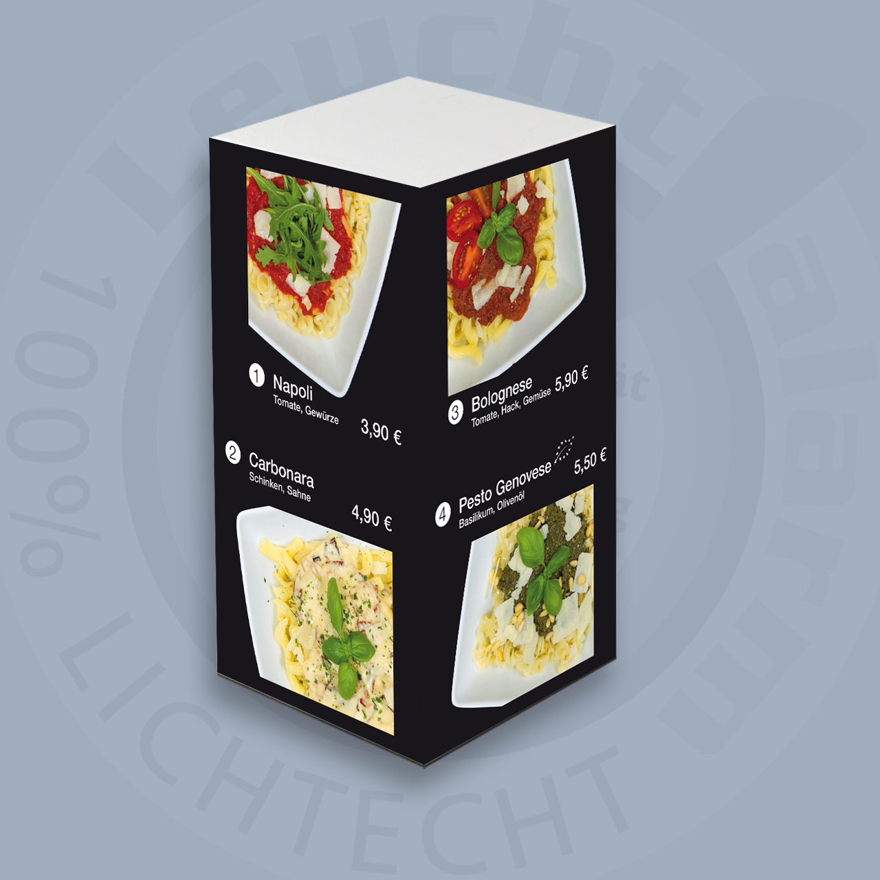 Digitaldruck für Leuchtsäule