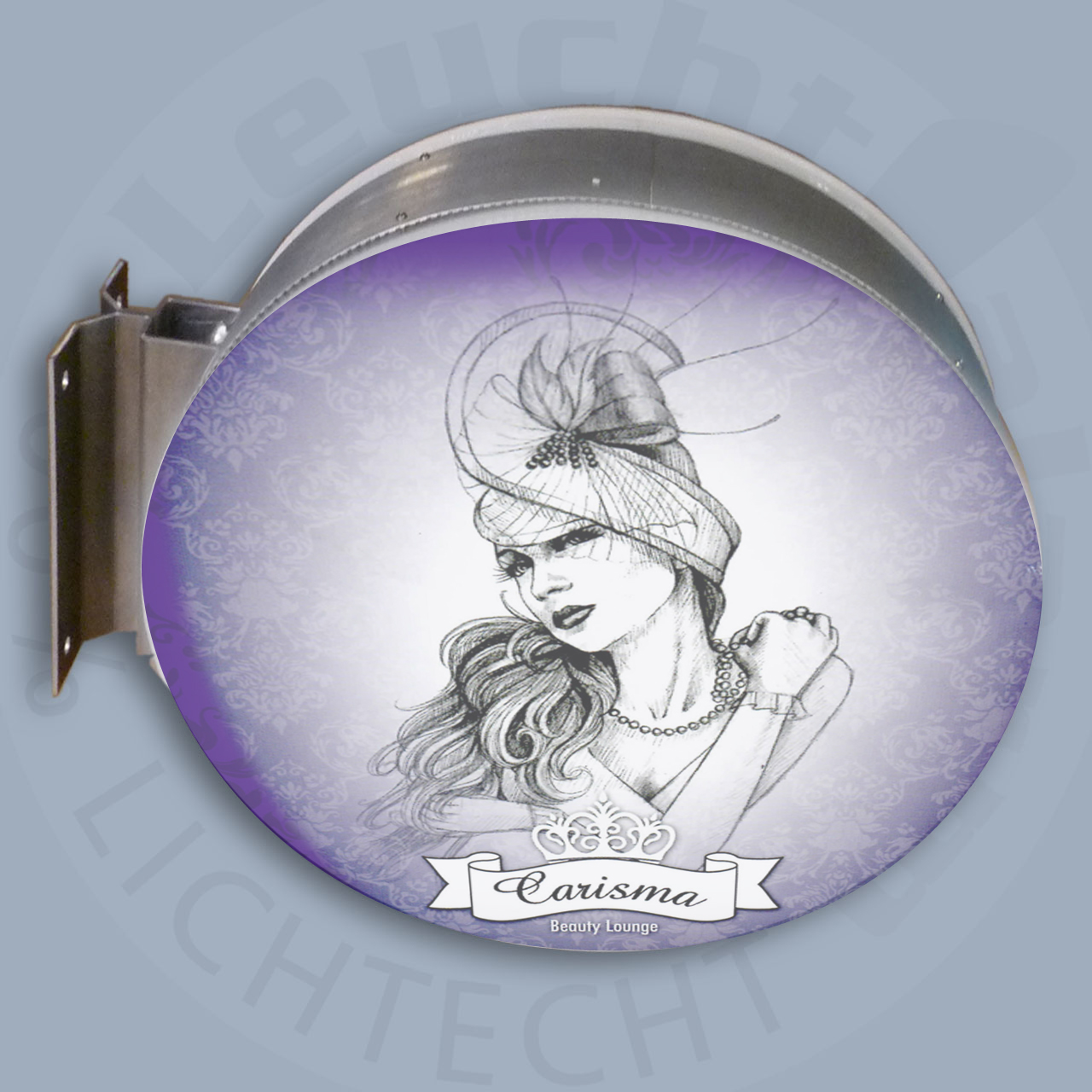 Digitaldruck für Leuchtkasten High End  rund 2 seitig