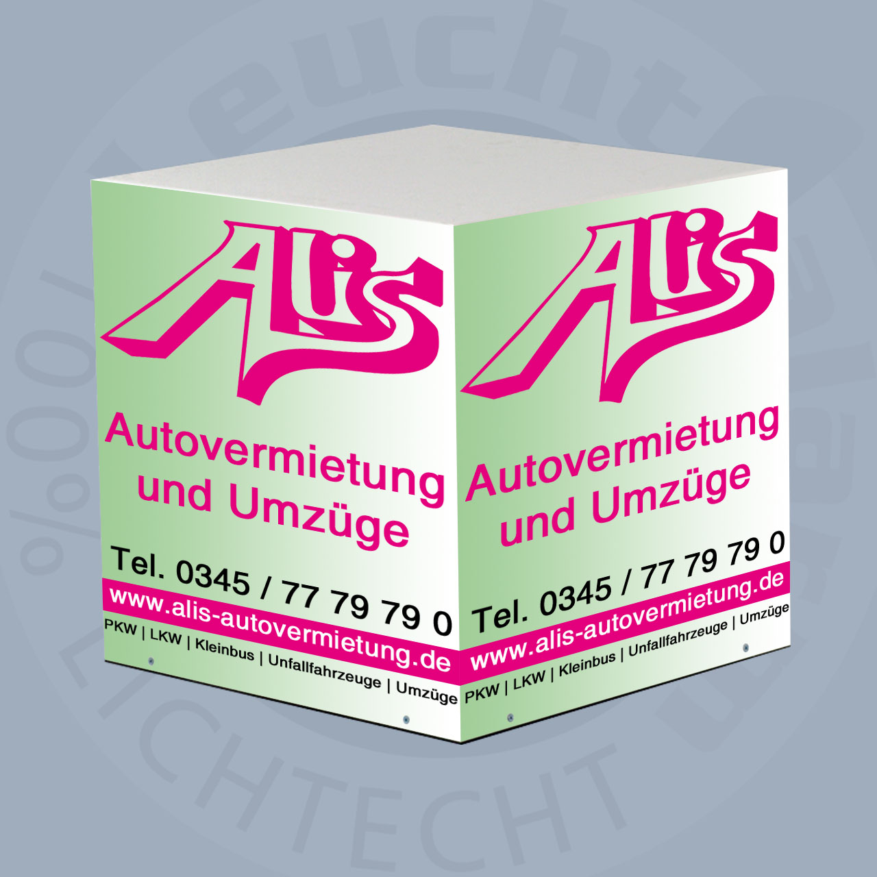 Digitaldruck für Würfel