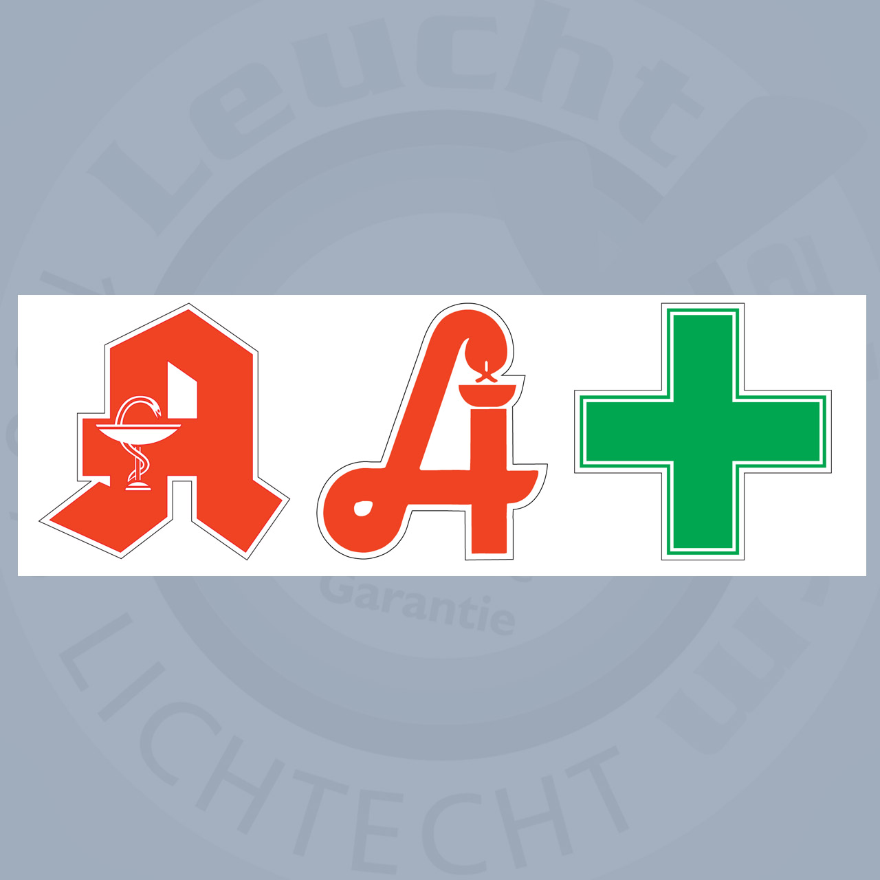 Leuchtwürfel LED Apotheke