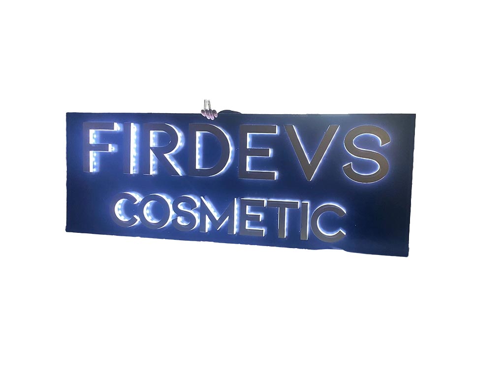 LED Rückleuchterbuchstabe Acryl