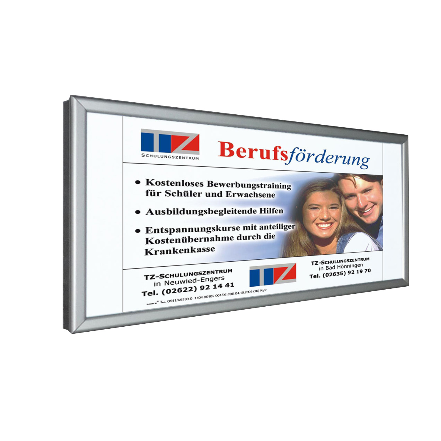 Foliendruck für Leuchtkasten 1-seitig