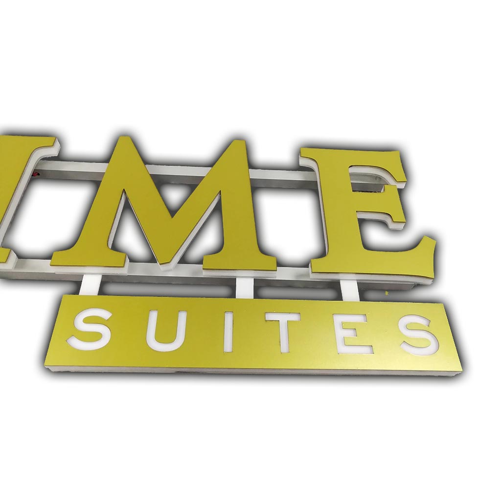 LED Rückleuchterbuchstabe Acryl