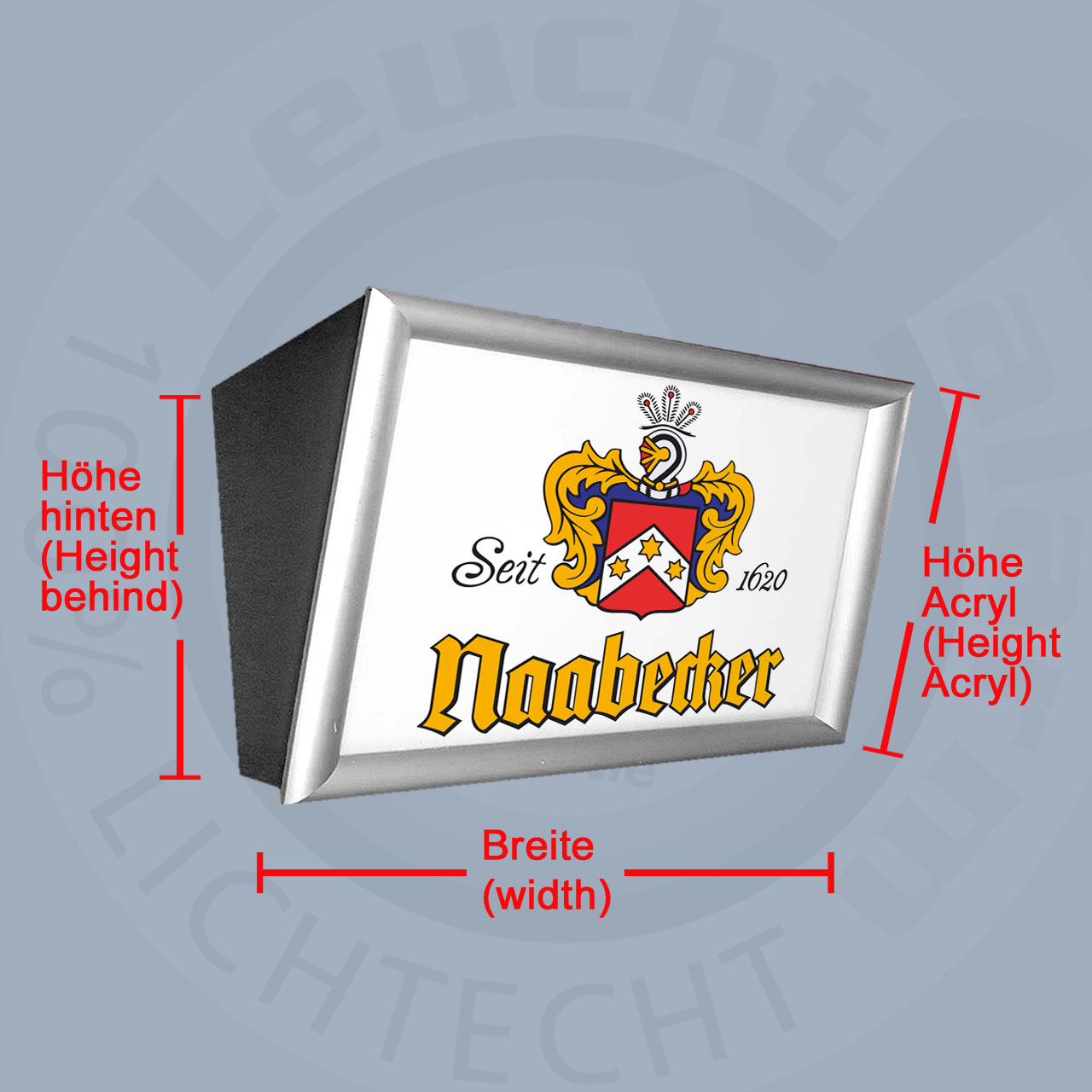 Digitaldruck für Menüboard Klapprahmen