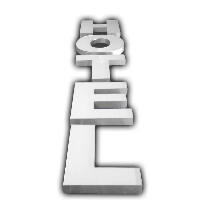 Leuchtbuchstaben LED front leuchtend