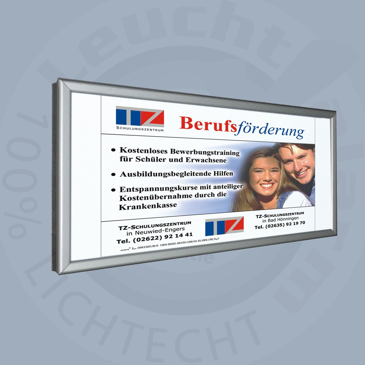 Digitaldruck für Flat Klapprahmen-DIN A1