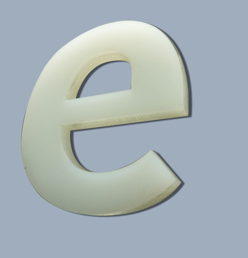 Acryl Buchstaben lasergeschnitten