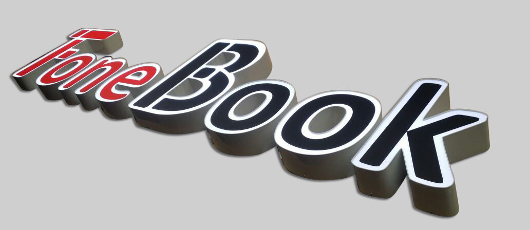 Frontleuchter Buchstaben LED (Alt)