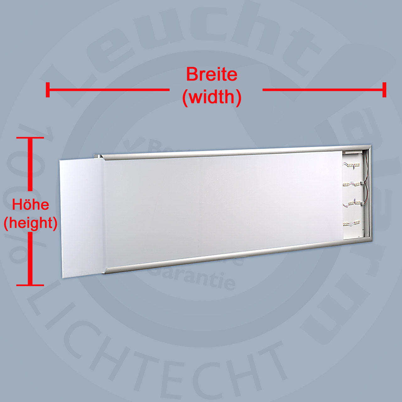 Flat-LED-Leuchtkasten - B Ware 3000 x 300