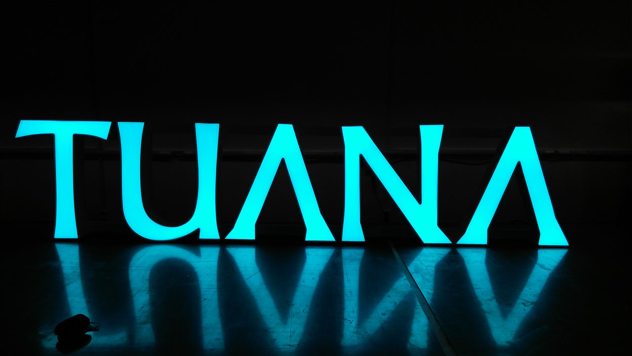 Frontleuchter Buchstaben LED (Alt)