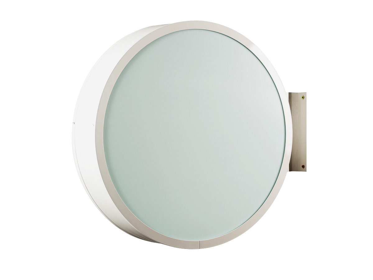 Leuchtkasten Rund 2-seitig