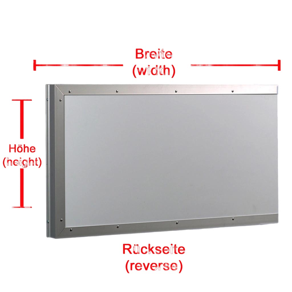 Klapprahmen LED Leuchtkasten