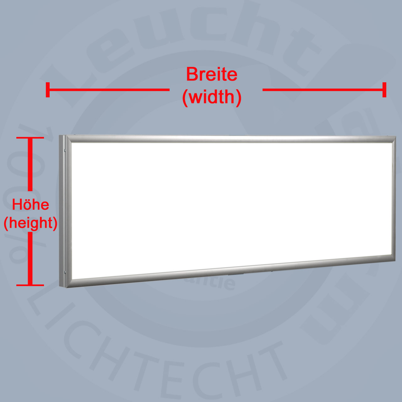 Leuchtkasten LED 1-seitig - Express 24 h