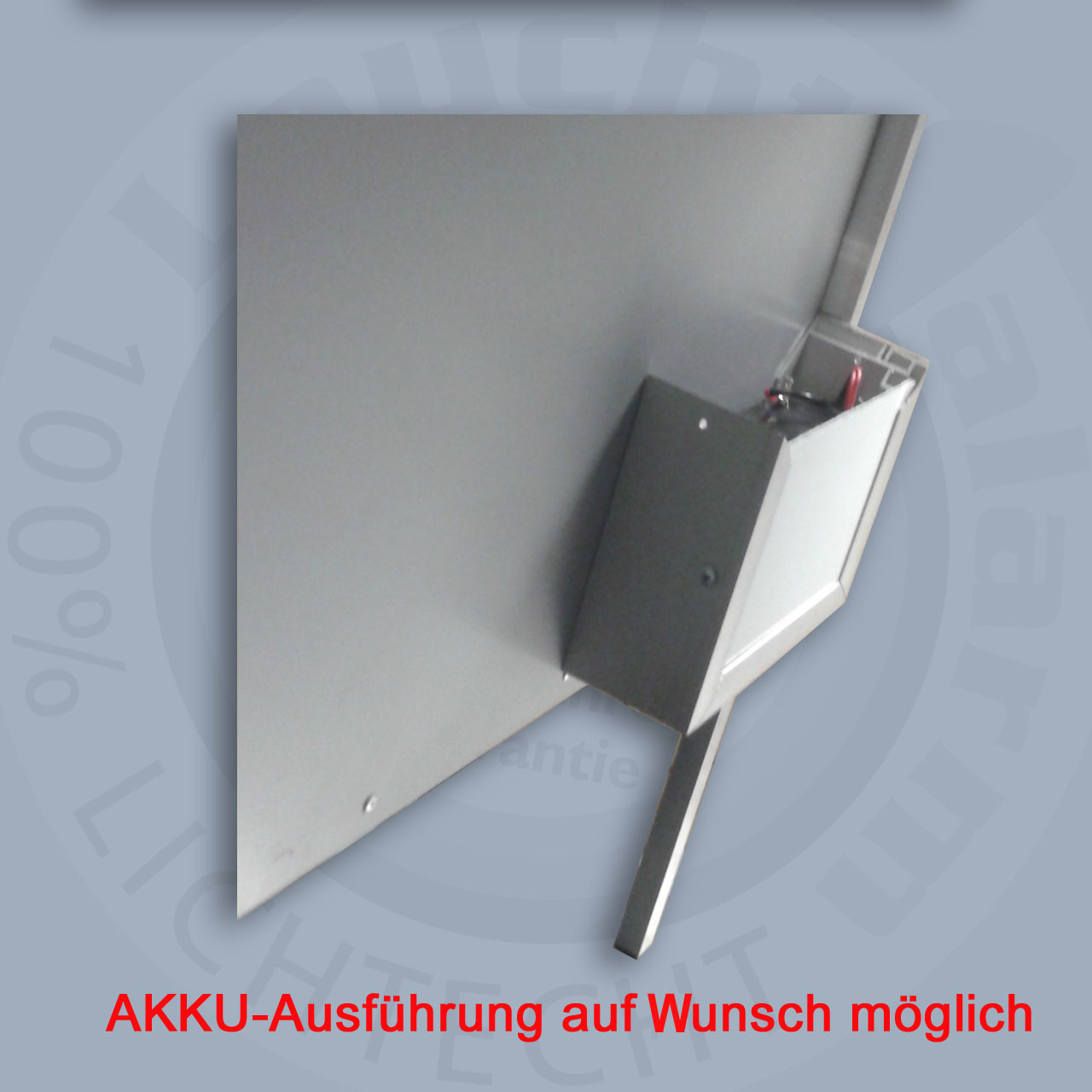 Kundenstopper LED beleuchtet