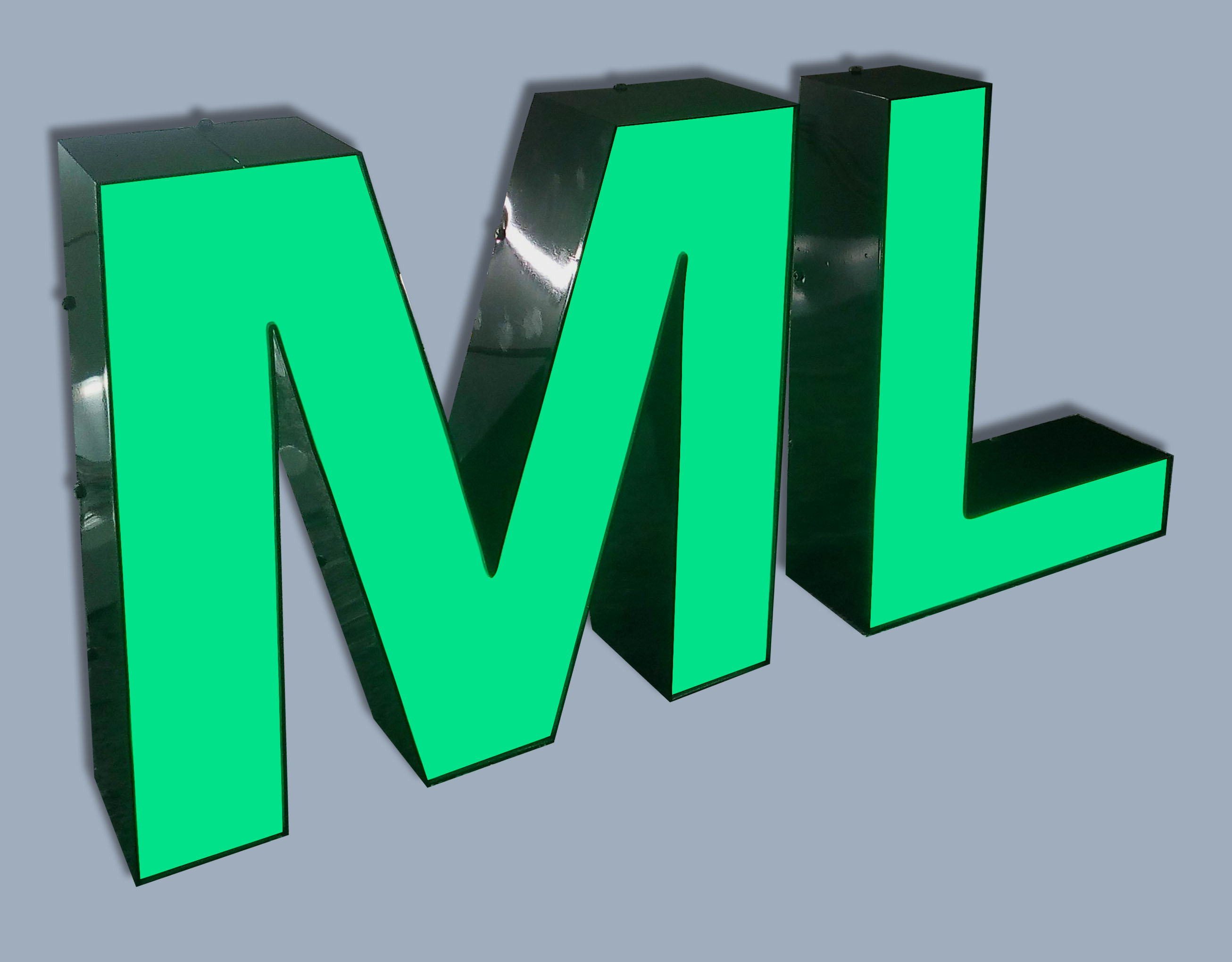 Frontleuchter Buchstaben LED (Alt)