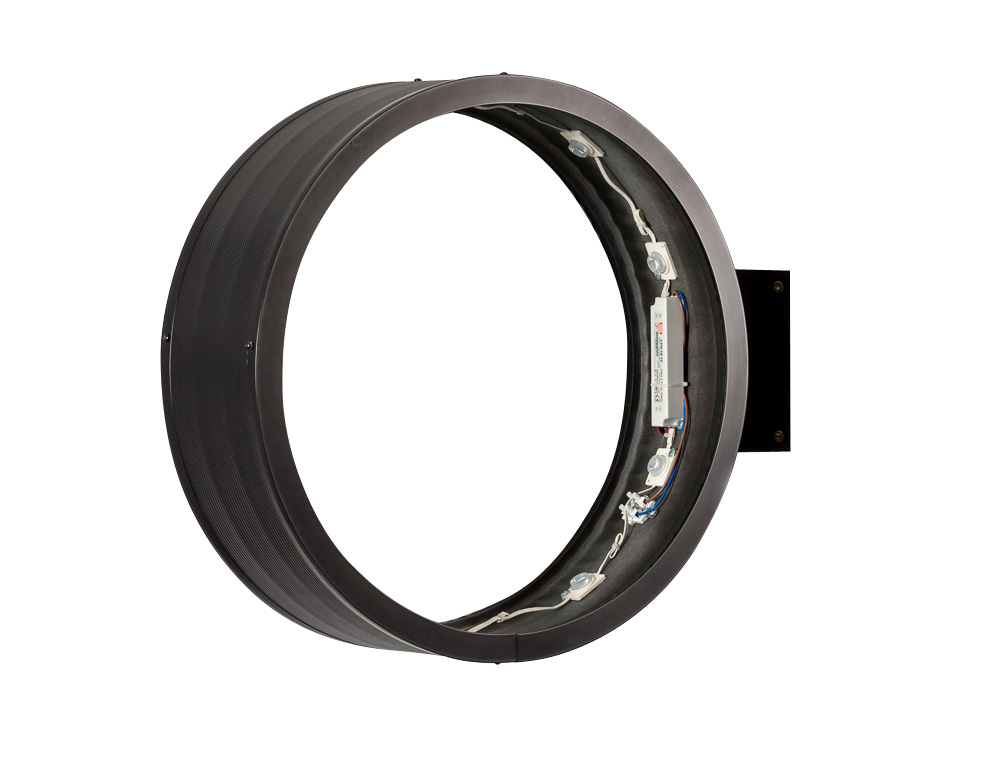 Leuchtkasten Rund 2-seitig