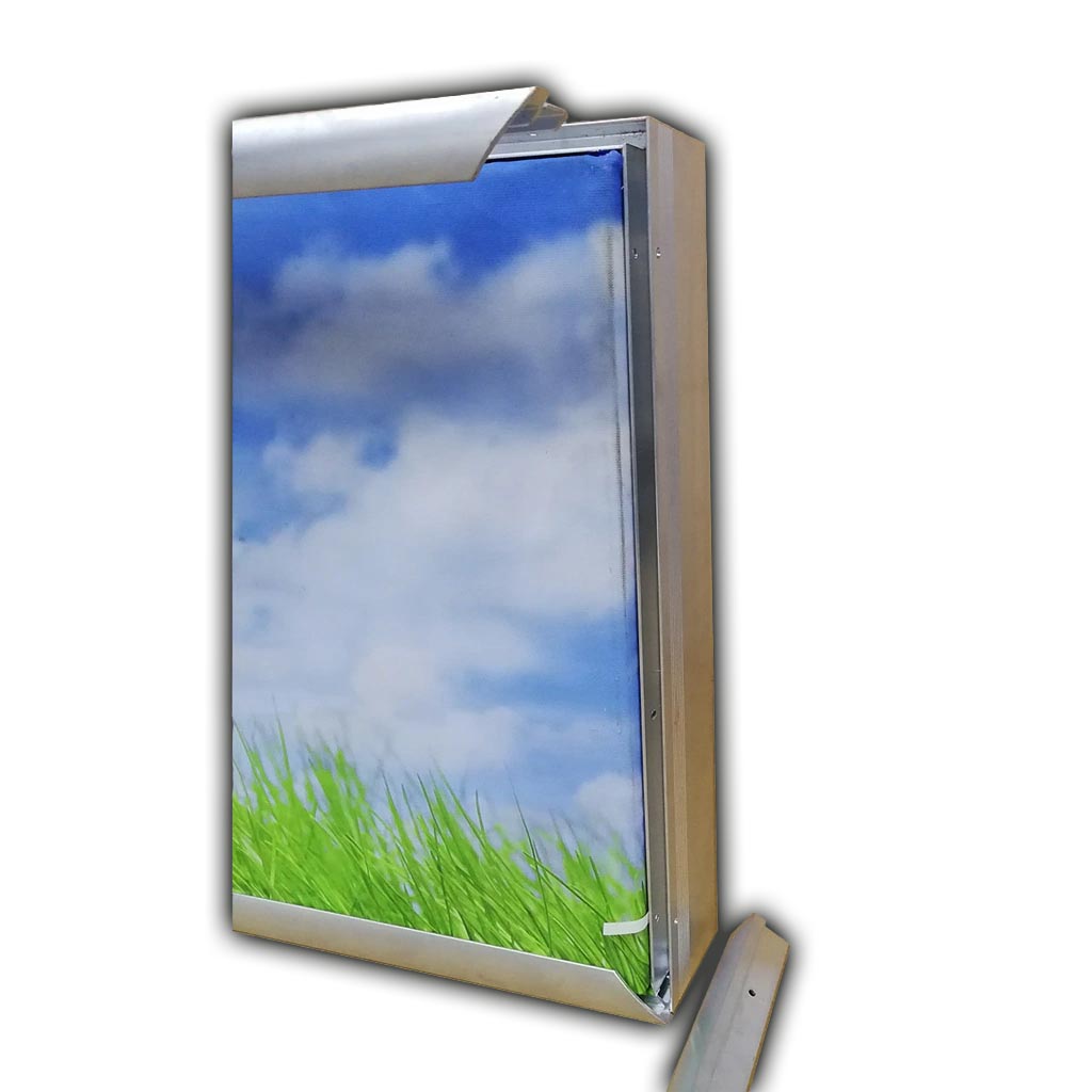 LED Leuchtkasten inkl. Digitaldruck auf Spanntuch,