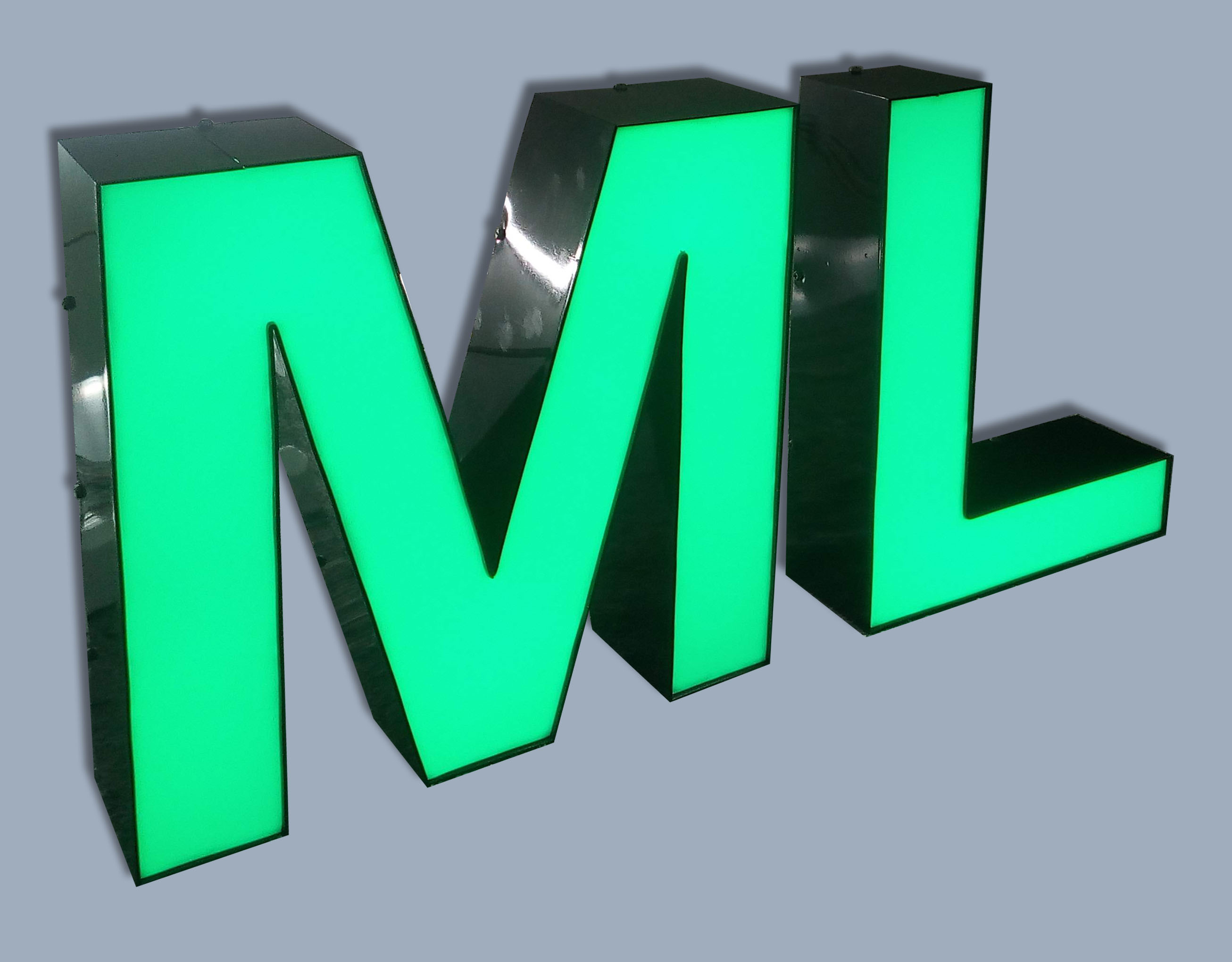 Frontleuchter Buchstaben LED (Alt)