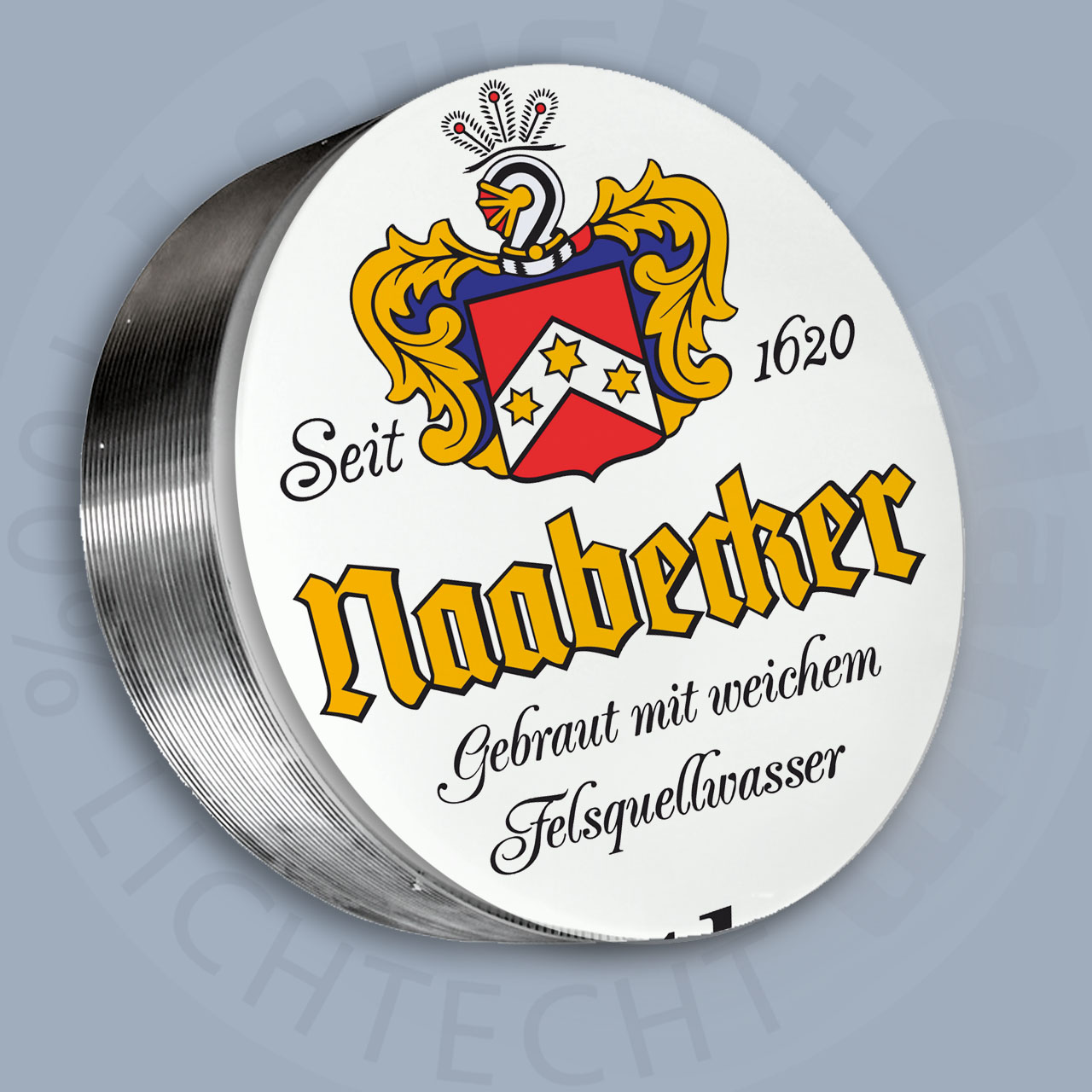 Digitaldruck für Leuchtkasten High End rund 1 seitig