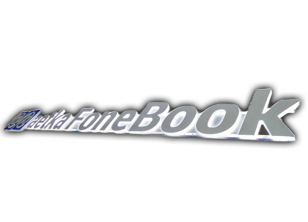 LED Rückleuchterbuchstabe Acryl