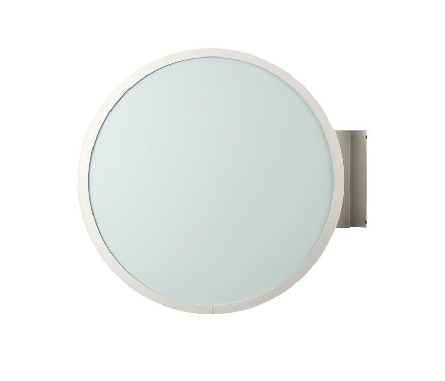 Leuchtkasten Rund 2-seitig