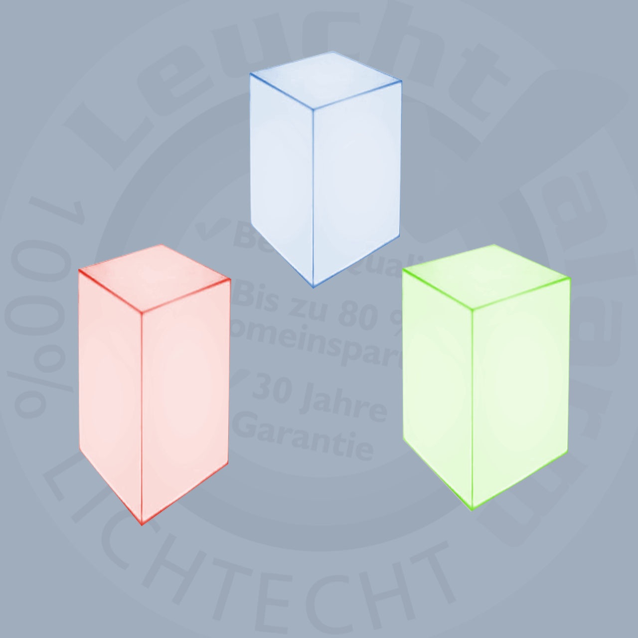 LED Säule aus Acrylglas