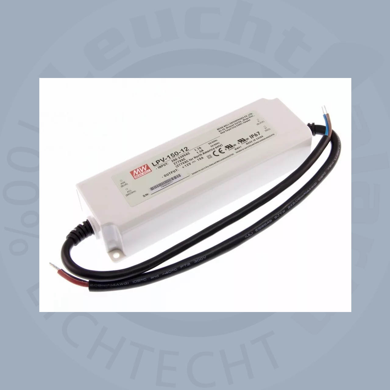 LPV-150-12 Meanwell Netzteil 230Volt  - 12V  10A 150Watt